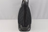 Authentic GUCCI Vintage Shoulder Hand Bag GG Canvas Enamel 0021122 Black 6701I