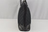 Authentic GUCCI Vintage Shoulder Hand Bag GG Canvas Enamel 0021122 Black 6701I