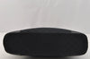 Authentic GUCCI Vintage Shoulder Hand Bag GG Canvas Enamel 0021122 Black 6701I