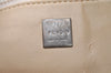 Authentic FENDI Vintage Zucca Hand Bag Purse Canvas Leather Brown Junk 6702I