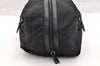 Authentic PRADA Nylon Tessuto Leather Clutch Hand Bag Purse Black 6703I