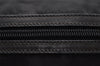 Authentic PRADA Nylon Tessuto Leather Clutch Hand Bag Purse Black 6703I