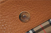 Authentic Burberrys Vintage Leather Shoulder Hand Bag Brown 6705D