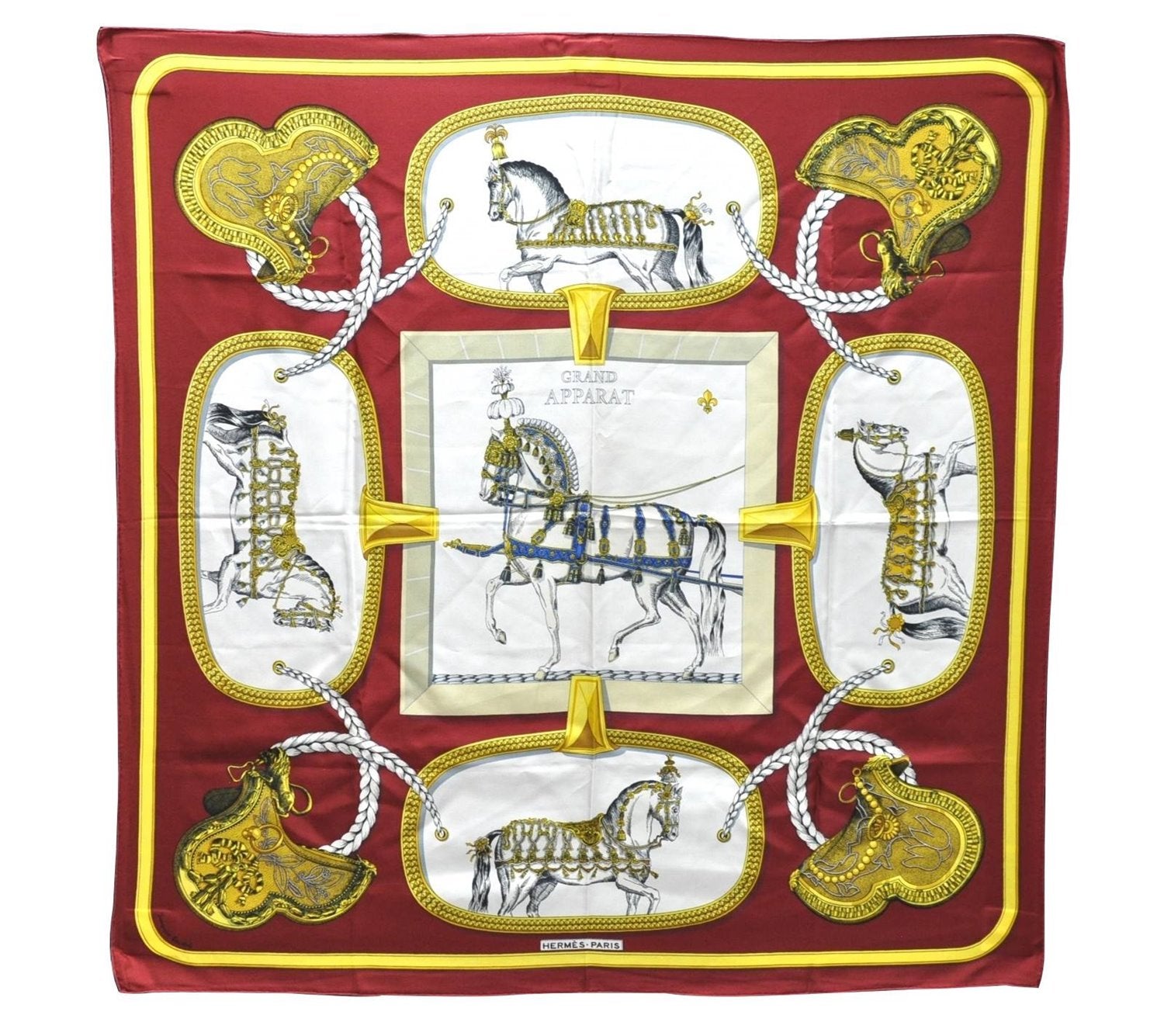 Authentic HERMES Carre 90 Scarf 