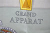 Authentic HERMES Carre 90 Scarf "GRAND APPARAT" Silk Khaki Green 6706E