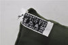 Authentic HERMES Carre 90 Scarf "GRAND APPARAT" Silk Khaki Green 6706E