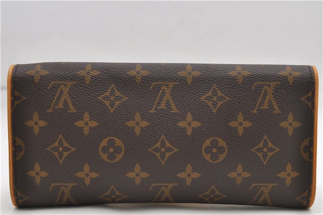 Authentic Louis Vuitton Monogram Pochette Twin GM Shoulder Bag M51852 LV 6708D