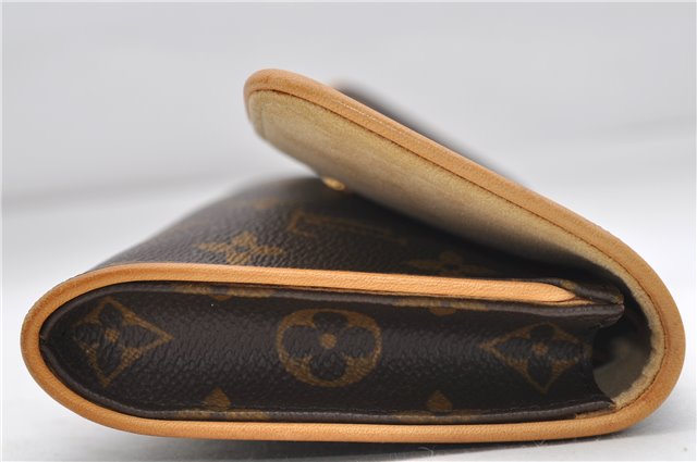 Authentic Louis Vuitton Monogram Pochette Twin GM Shoulder Bag M51852 LV 6708D