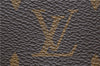 Authentic Louis Vuitton Monogram Pochette Twin GM Shoulder Bag M51852 LV 6708D