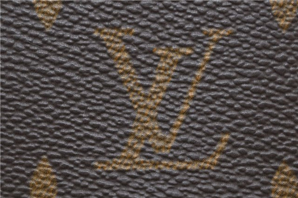 Authentic Louis Vuitton Monogram Pochette Twin GM Shoulder Bag M51852 LV 6708D