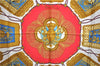 Authentic HERMES Carre 90 Scarf "Paste et Cavalerie" Silk Red 6708E