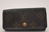 Authentic Louis Vuitton Monogram Multicles 4 Four Hooks Key Case M62631 LV 6709I
