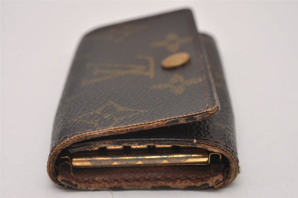 Authentic Louis Vuitton Monogram Multicles 4 Four Hooks Key Case M62631 LV 6709I