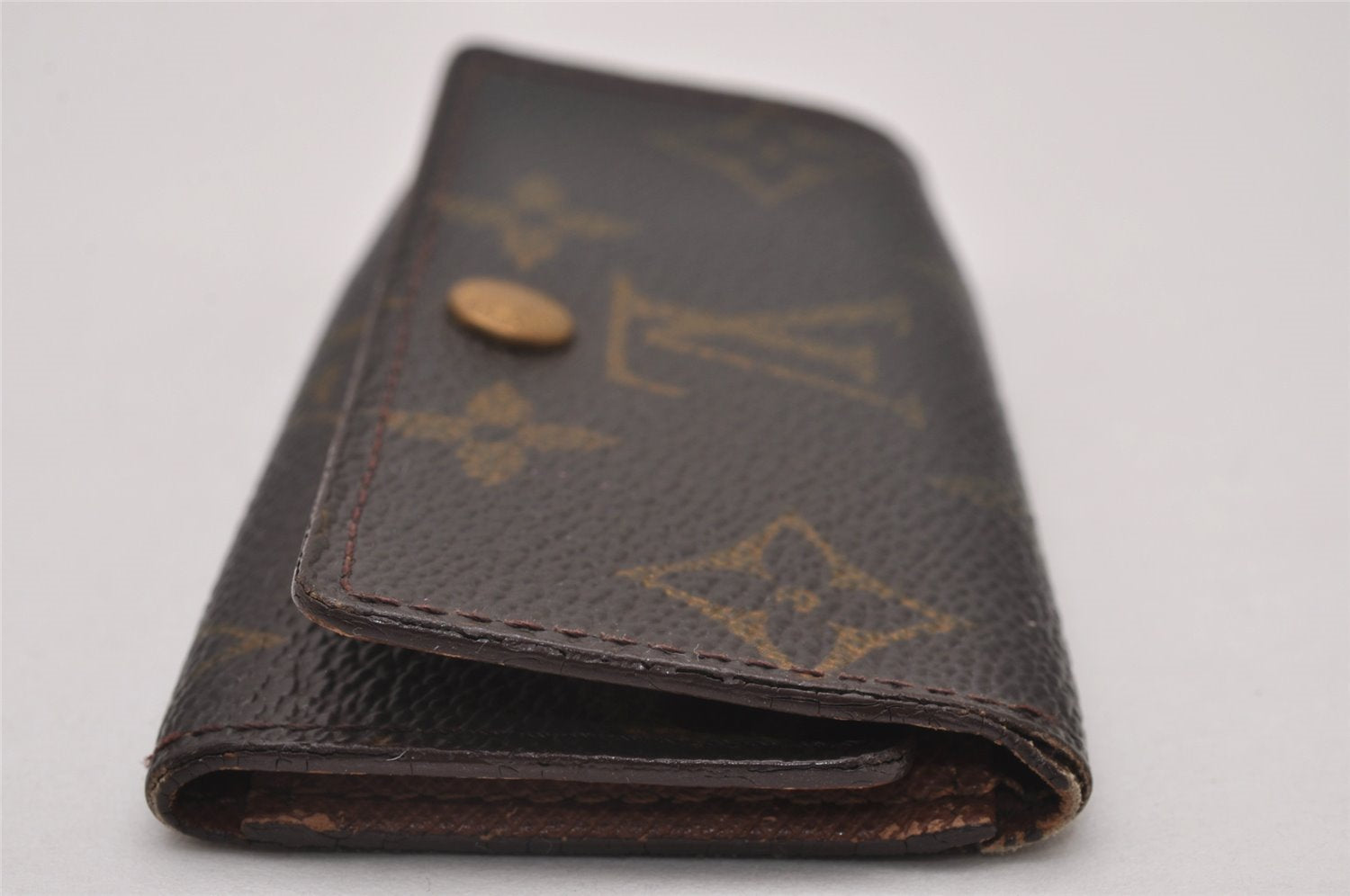 Authentic Louis Vuitton Monogram Multicles 4 Four Hooks Key Case M62631 LV 6709I