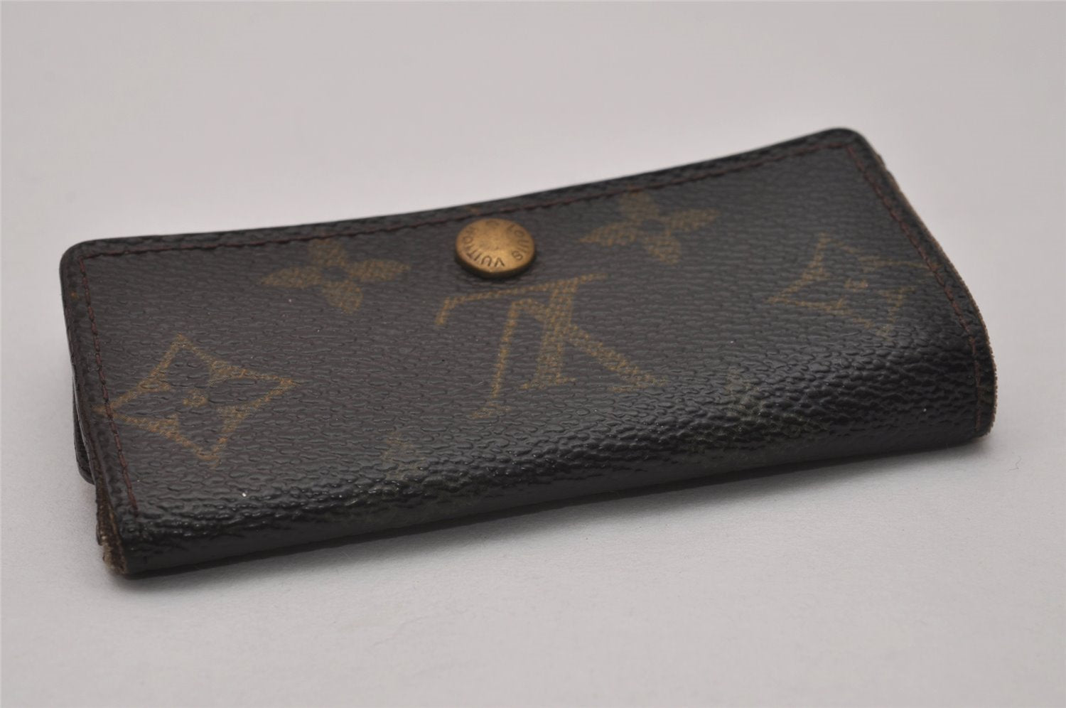 Authentic Louis Vuitton Monogram Multicles 4 Four Hooks Key Case M62631 LV 6709I