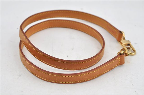 Authentic Louis Vuitton Leather Shoulder Strap Beige 39" LV 6711D