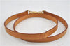 Authentic Louis Vuitton Leather Shoulder Strap Beige 39" LV 6711D