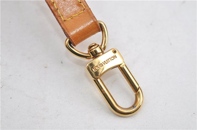 Authentic Louis Vuitton Leather Shoulder Strap Beige 39
