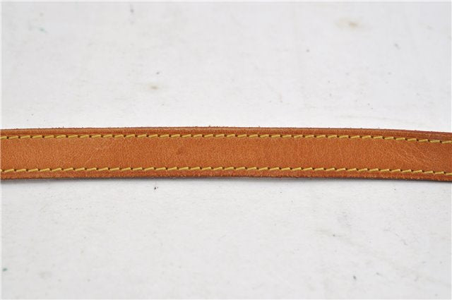Authentic Louis Vuitton Leather Shoulder Strap Beige 39