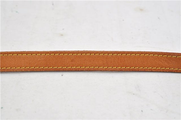 Authentic Louis Vuitton Leather Shoulder Strap Beige 39" LV 6711D