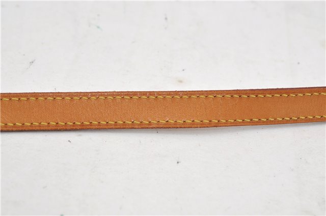 Authentic Louis Vuitton Leather Shoulder Strap Beige 39