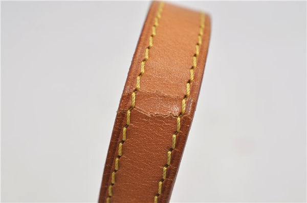 Authentic Louis Vuitton Leather Shoulder Strap Beige 39" LV 6711D