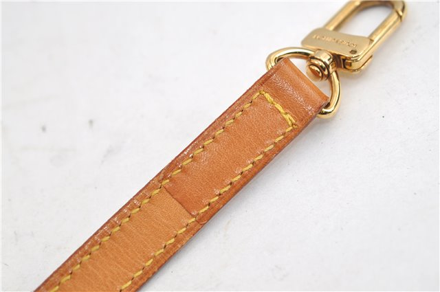 Authentic Louis Vuitton Leather Shoulder Strap Beige 39