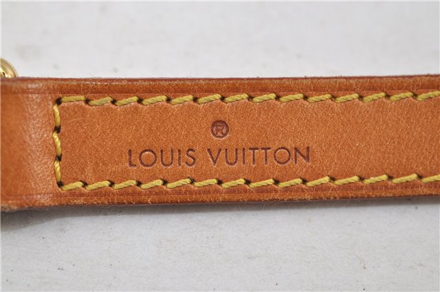 Authentic Louis Vuitton Leather Shoulder Strap Beige 39