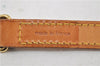 Authentic Louis Vuitton Leather Shoulder Strap Beige 39" LV 6711D