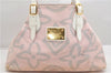 Authentic Louis Vuitton Cruise Line Tahitienne PM Tote Bag Pink M95672 LV 6711F