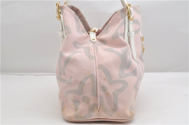Authentic Louis Vuitton Cruise Line Tahitienne PM Tote Bag Pink M95672 LV 6711F