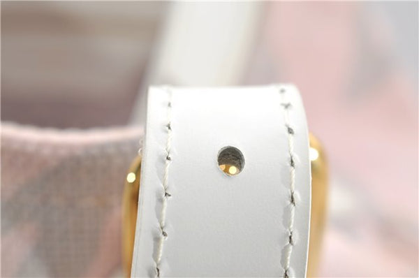 Authentic Louis Vuitton Cruise Line Tahitienne PM Tote Bag Pink M95672 LV 6711F