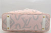 Authentic Louis Vuitton Cruise Line Tahitienne PM Tote Bag Pink M95672 LV 6711F