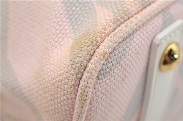 Authentic Louis Vuitton Cruise Line Tahitienne PM Tote Bag Pink M95672 LV 6711F