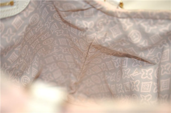 Authentic Louis Vuitton Cruise Line Tahitienne PM Tote Bag Pink M95672 LV 6711F