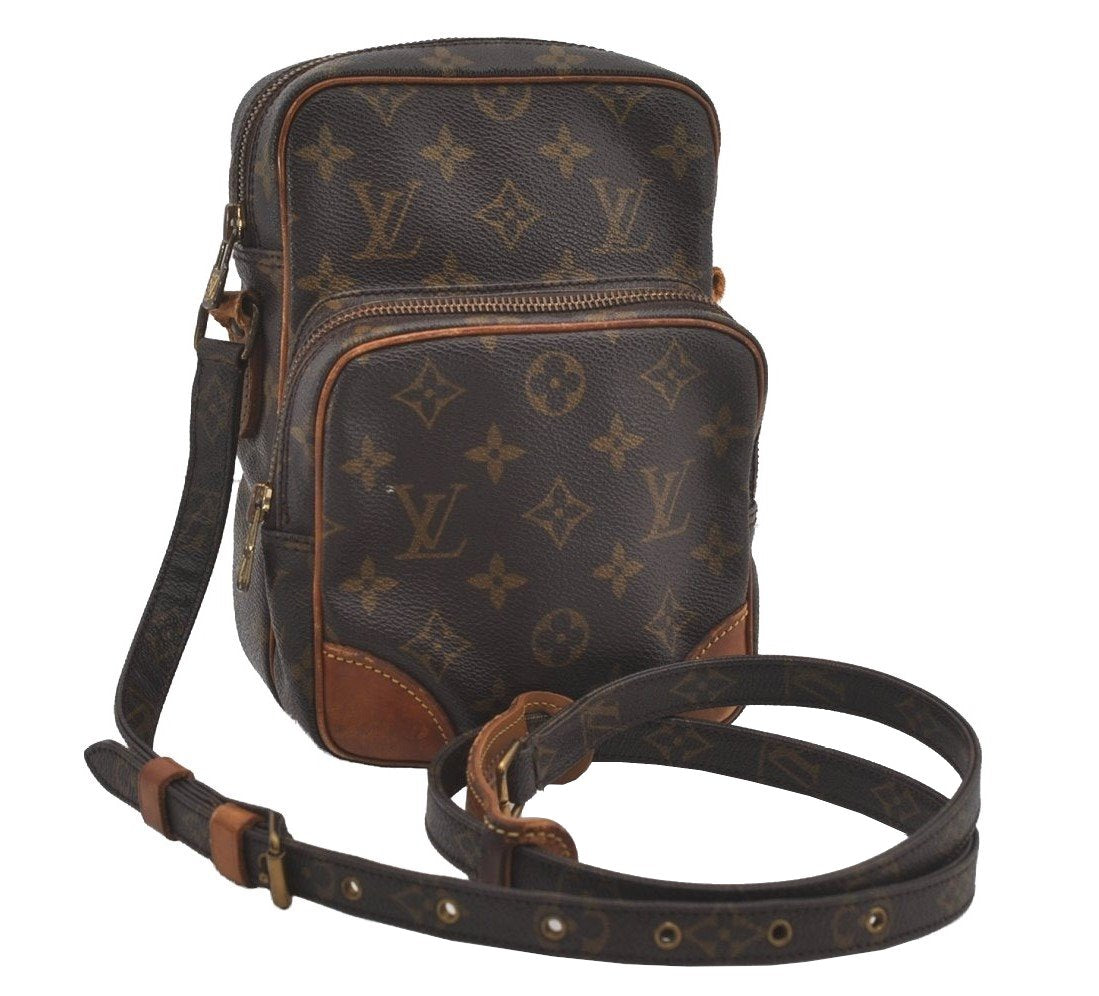 Authentic Louis Vuitton Monogram Amazone Shoulder Cross Bag M45236 Junk 6711I