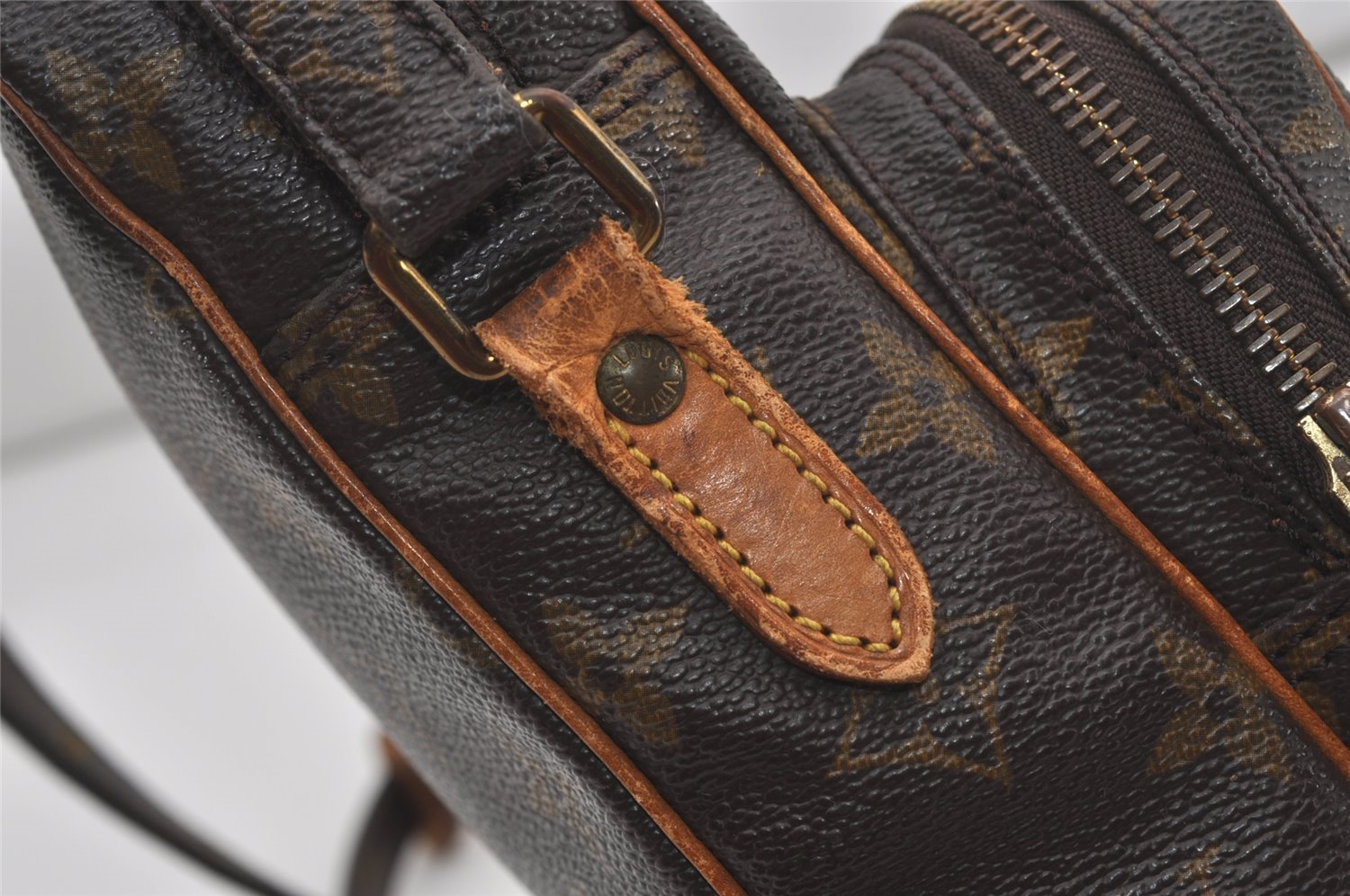 Authentic Louis Vuitton Monogram Amazone Shoulder Cross Bag M45236 Junk 6711I