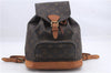 Authentic Louis Vuitton Monogram Montsouris MM Backpack M51136 LV 6712D