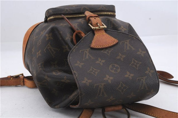 Authentic Louis Vuitton Monogram Montsouris MM Backpack M51136 LV 6712D