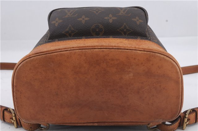 Authentic Louis Vuitton Monogram Montsouris MM Backpack M51136 LV 6712D