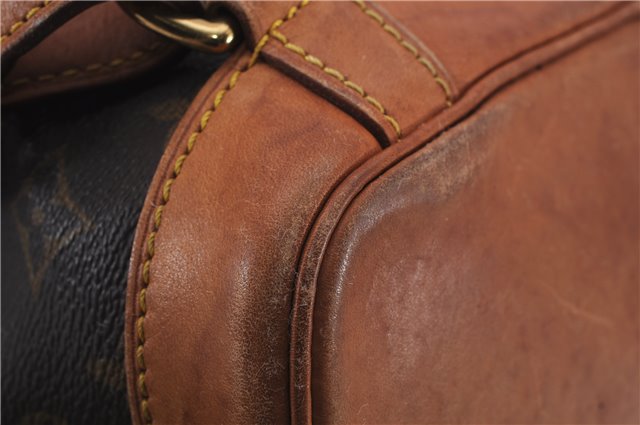 Authentic Louis Vuitton Monogram Montsouris MM Backpack M51136 LV 6712D