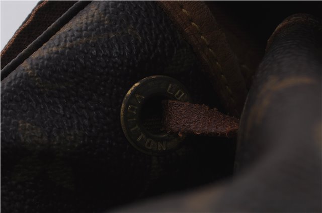 Authentic Louis Vuitton Monogram Montsouris MM Backpack M51136 LV 6712D