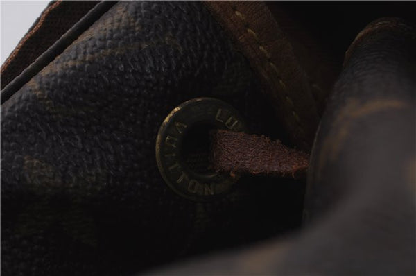 Authentic Louis Vuitton Monogram Montsouris MM Backpack M51136 LV 6712D