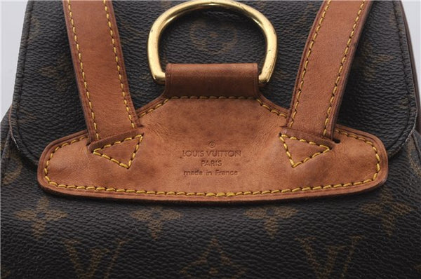 Authentic Louis Vuitton Monogram Montsouris MM Backpack M51136 LV 6712D