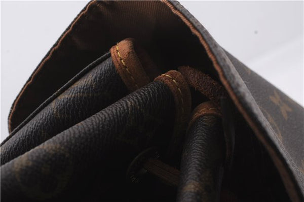 Authentic Louis Vuitton Monogram Montsouris MM Backpack M51136 LV 6712D