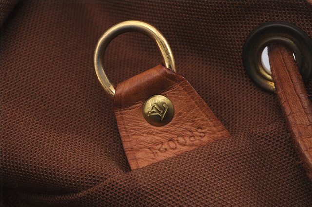 Authentic Louis Vuitton Monogram Montsouris MM Backpack M51136 LV 6712D