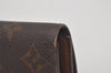 Authentic Louis Vuitton Monogram Portefeuille International M61217 Wallet 6714I