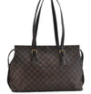 Authentic LOUIS VUITTON Damier Chelsea Shoulder Tote Bag N51119 LV 6717C