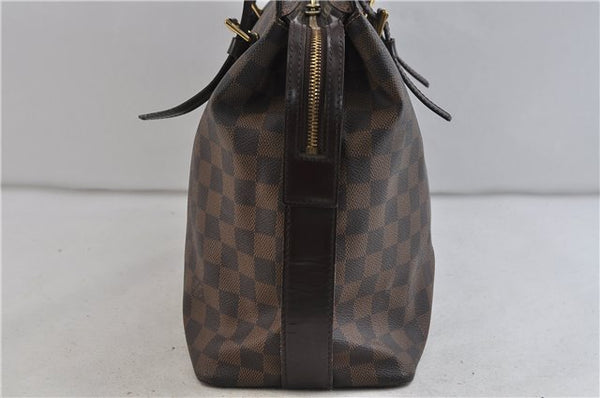Authentic LOUIS VUITTON Damier Chelsea Shoulder Tote Bag N51119 LV 6717C