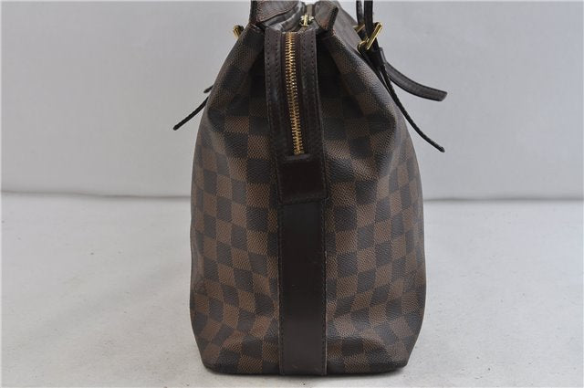 Authentic LOUIS VUITTON Damier Chelsea Shoulder Tote Bag N51119 LV 6717C